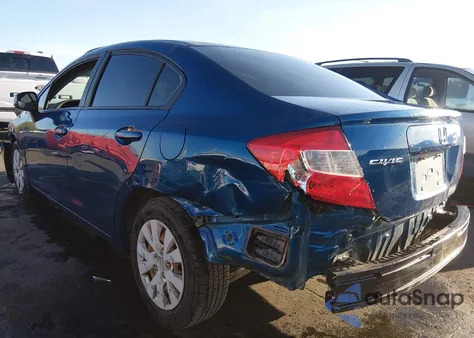 2012 Honda Civic Lx z USA, uszkodzony, nr VIN 19XFB2F59CE340407
